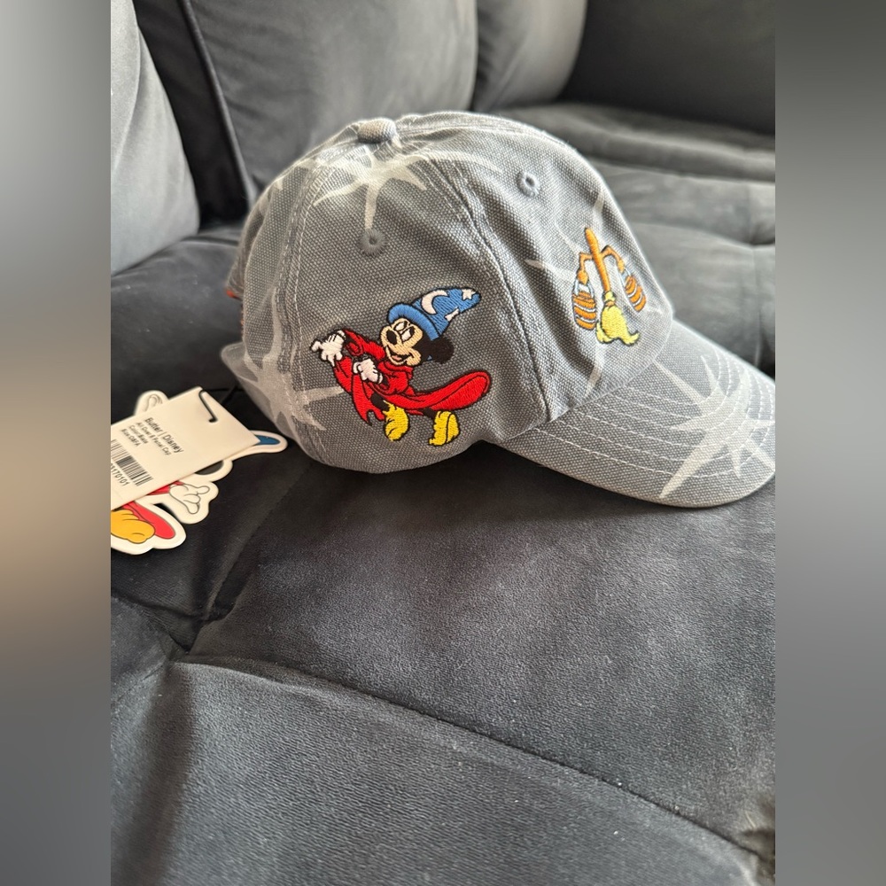 Butter Disney All over 6 panel Cap, brand new with tag, color Slate. - Picture 4 of 7
